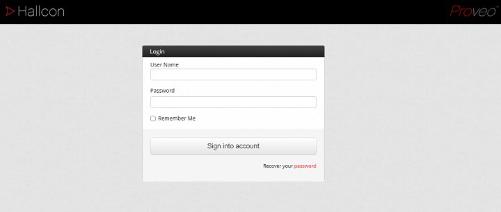 Hallcon Login