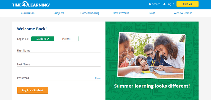 How to Sign Up an Account on Time4Learning Portal