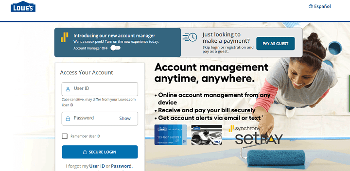Lowes eservice Login