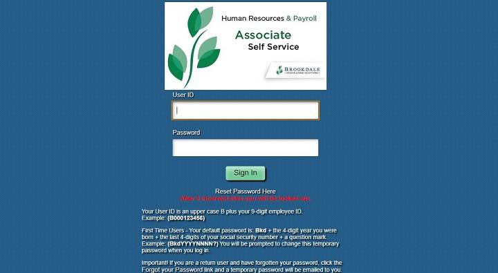 mybslhr login