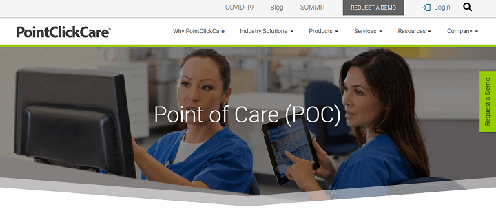 point click care cna